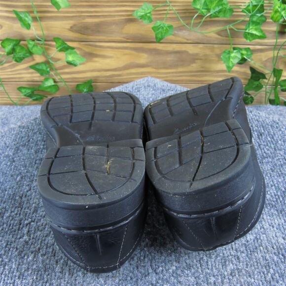 Clarks Men's Soft Cushion Loafer Black Leather‎ Size 8 Wide Used 2025 - Picture 6 of 7